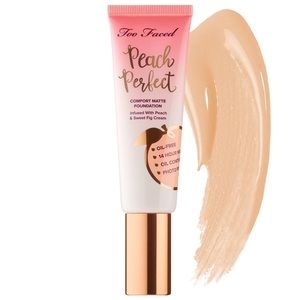 Too Faced Peach Perfect Comfort Matte Foundation - Warm Nude